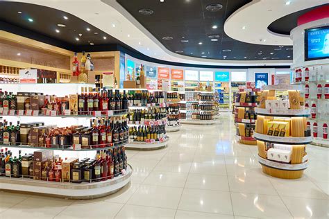 duty free stores.